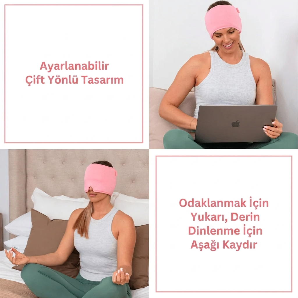 Peti Huzur Maskesi — Soğuk & Sıcak Terapi Bandı