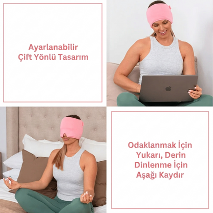 Peti Huzur Maskesi — Soğuk & Sıcak Terapi Bandı