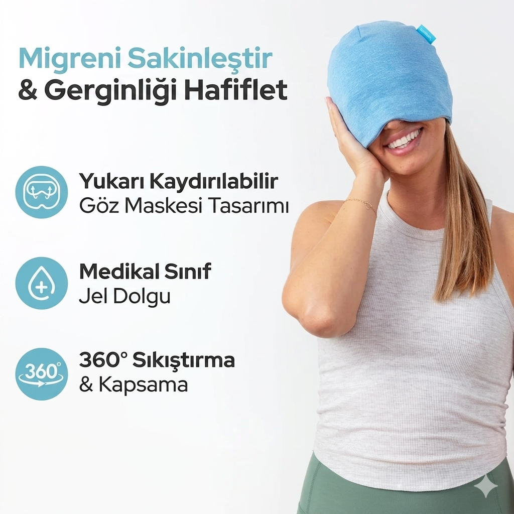 Peti Huzur Maskesi — Soğuk & Sıcak Terapi Bandı