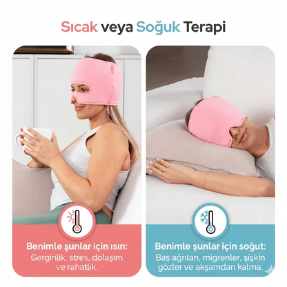 Peti Huzur Maskesi — Soğuk & Sıcak Terapi Bandı